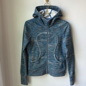 Lululemon Scuba Hoodie in Wee are From Space Blue Athleisure Athletic Size 8